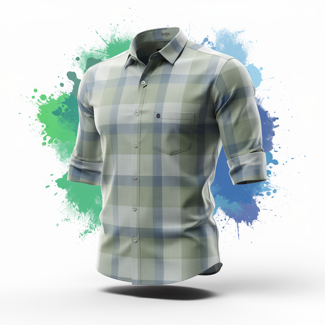 Teal Splash Shirt by Zieka
